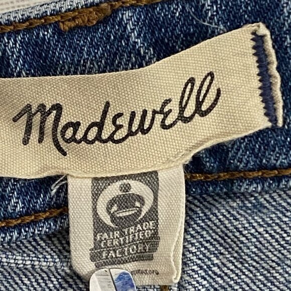 Madewell The Curvy Perfect Vintage jean women’s 27 high rise tapered retro - Picture 5 of 10
